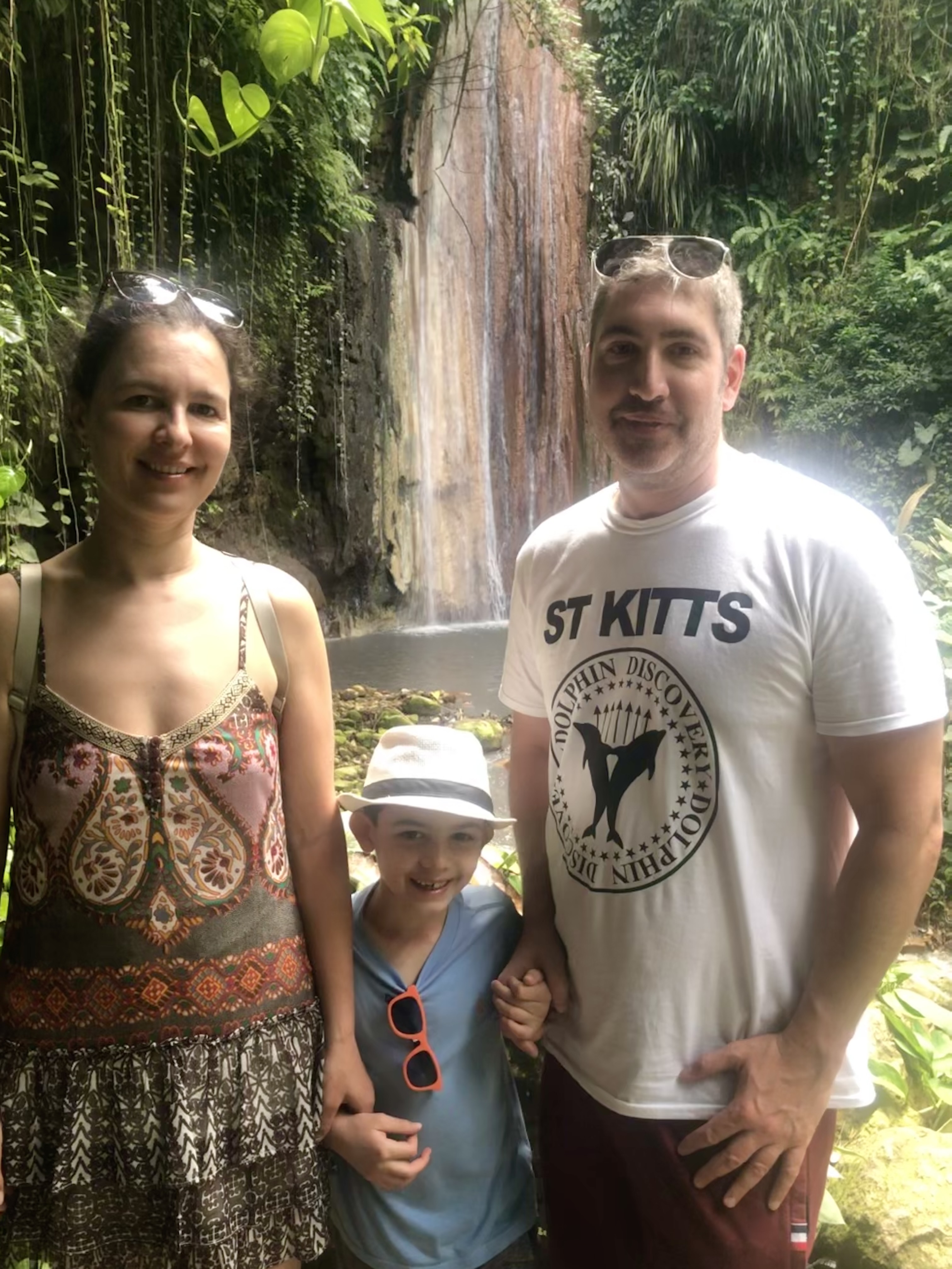 David and family on vacation together
